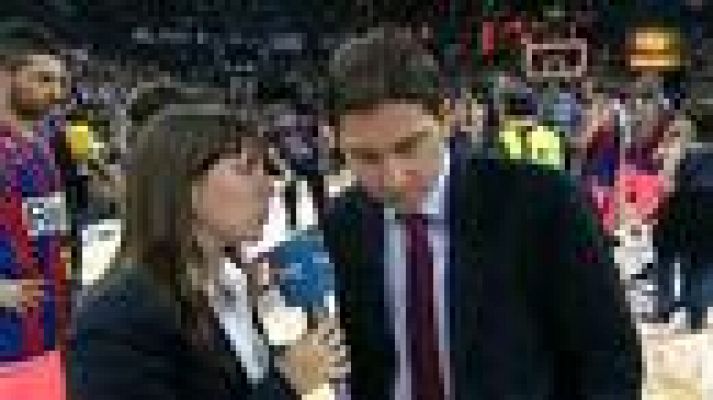 Baloncesto en RTVE - Xavi Pascual: "Ha sido perfecto"