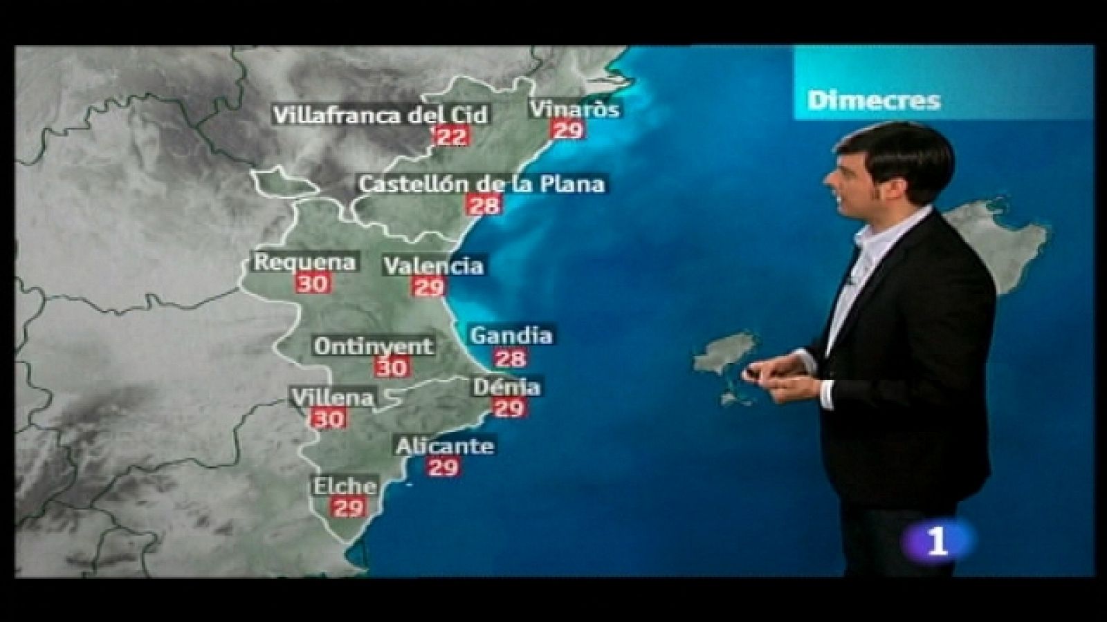 L'informatiu - Comunitat Valenciana: El tiempo en la C. V. - 15/06/11 | RTVE Play