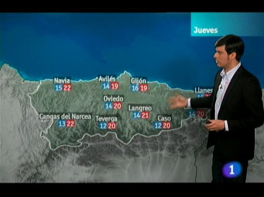 El tiempo en la Comunidad de Asturias - 15/06/11