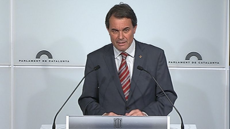 Rechazo de los partidos catalanes a las protestas