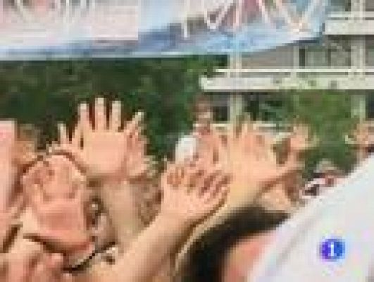 Telediario 1 - Huelga general en Grecia