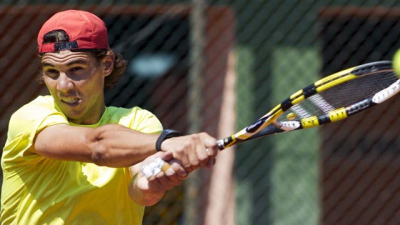 Rafa Nadal afronta Wimbledon como principal cabeza de serie por ser el vigente campeón. El de Manacor prepara ya en Londres su adaptación a la hierba