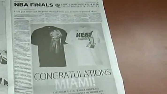 Telediario 1 - Metedura de pata del Miami Herald