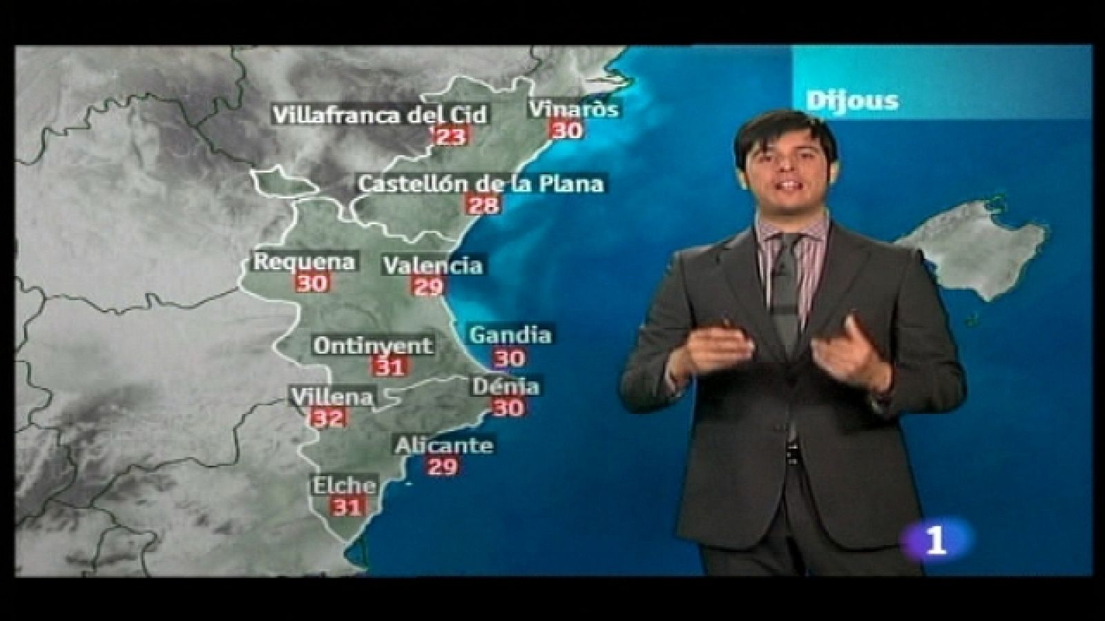 El tiempo en la C. Valenciana - 16/06/11 - Ver ahora