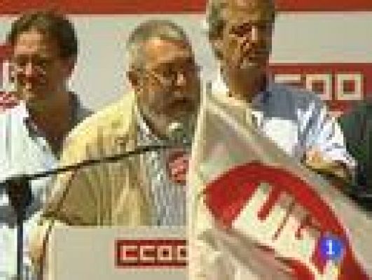 Telediario 1 - Firmas contra la reforma