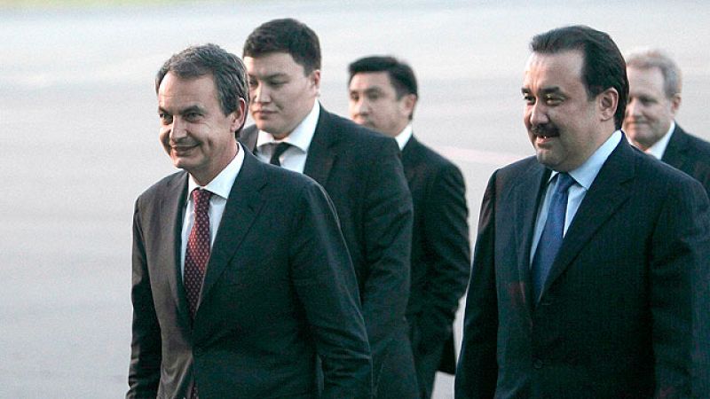  Zapatero, en Kazajstán para impulsar acuerdos económicos