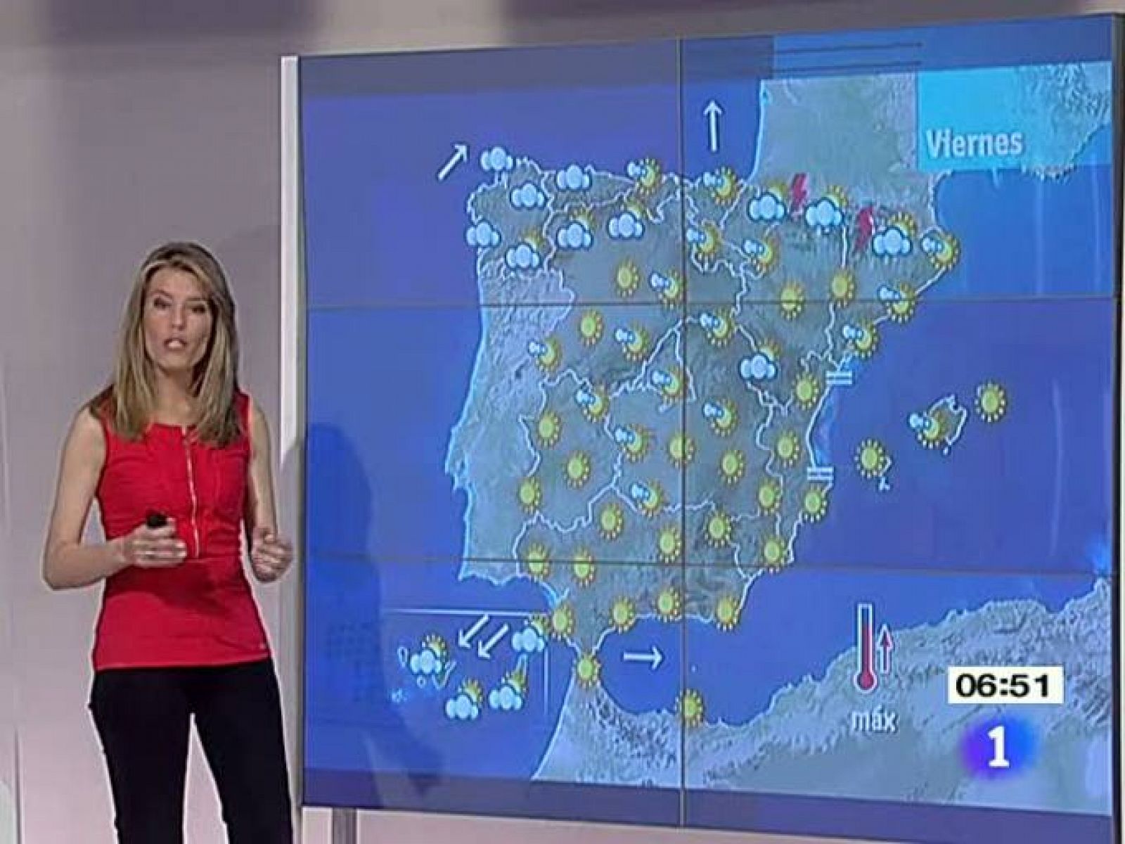 El tiempo: Cielos despejados y altas temperaturas  | RTVE Play