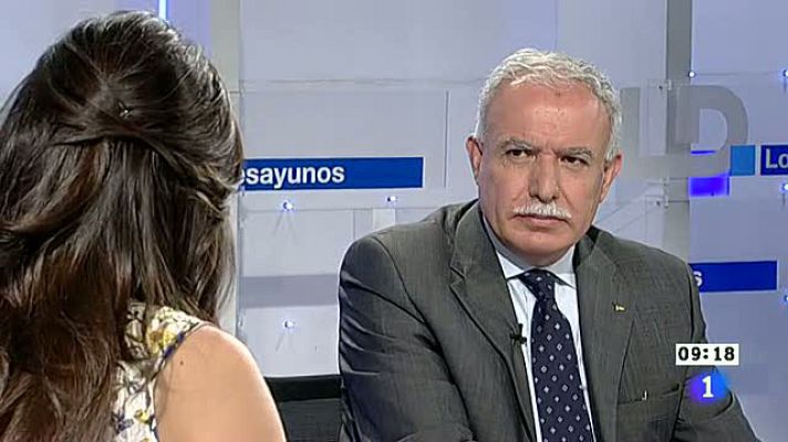 Los desayunos - El ministro de Exteriores palestino: "Contamos con el reconocimiento de 120 países"