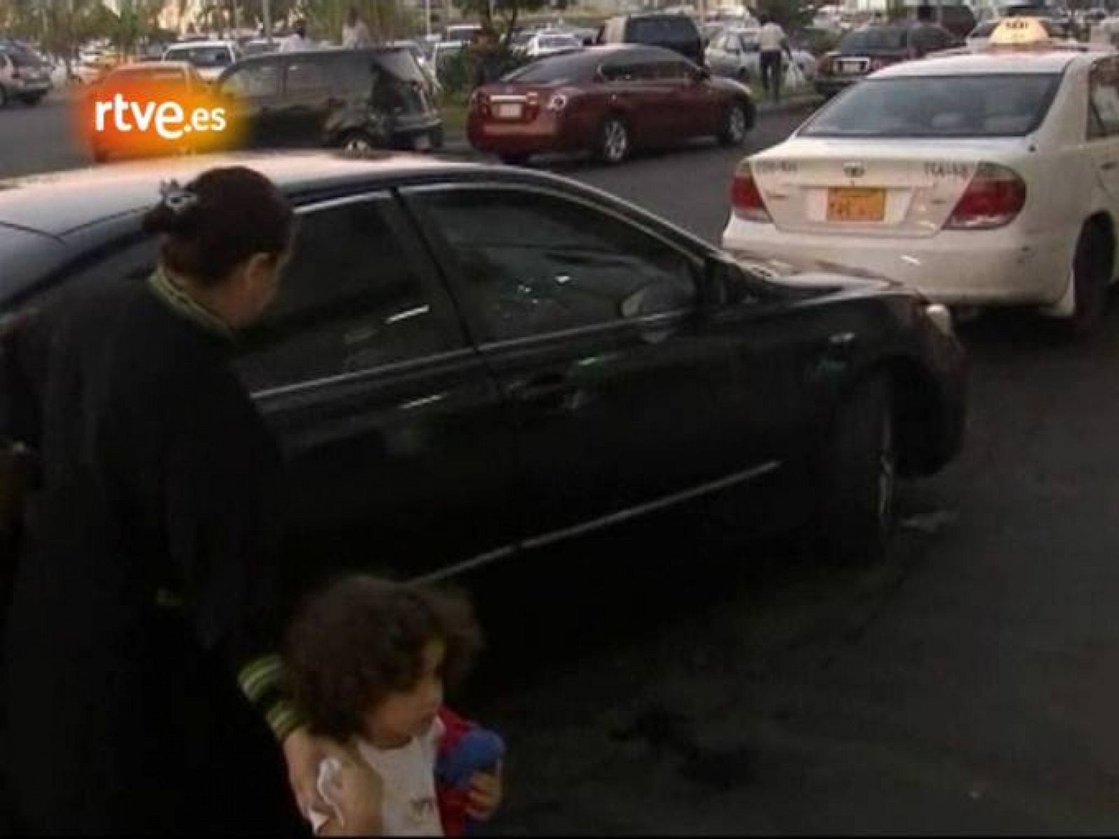 Las mujeres saudLas mujeres saudíes protestan contra la prohibición de conducir