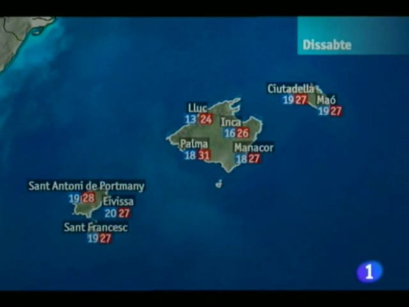 El temps a les Illes Balears - 17/06/11