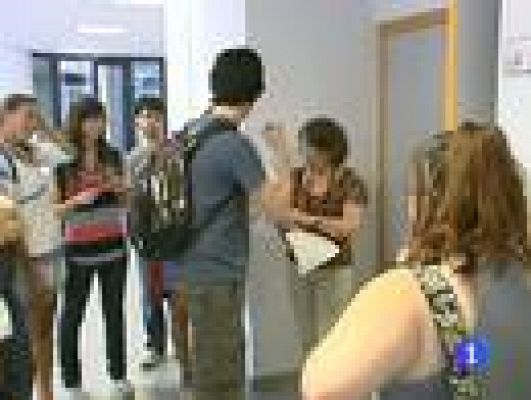 Telediario 1 - Exámenes de selectividad