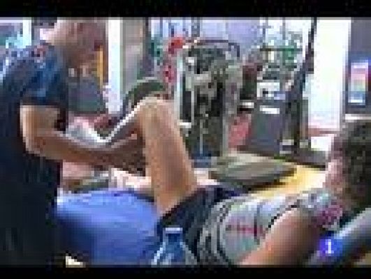 Telediario 1 - Puyol sigue su recuperación