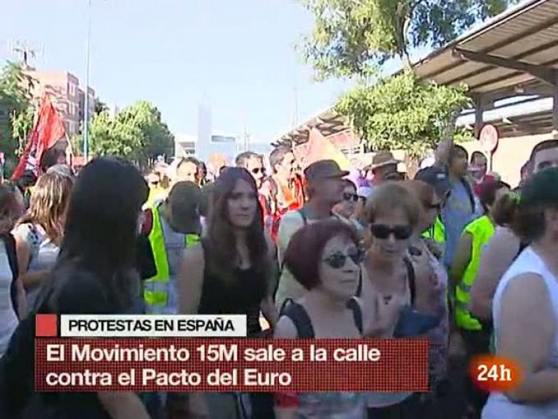 Varias de las marchas convocadas para este domingo en Madrid por diferentes colectivos, entre ellos el Movimiento 15-M, en protesta contra el modelo político y económico actual han partido ya desde sus respectivas cabeceras, sin incidentes y con un amplio despliegue policial.

