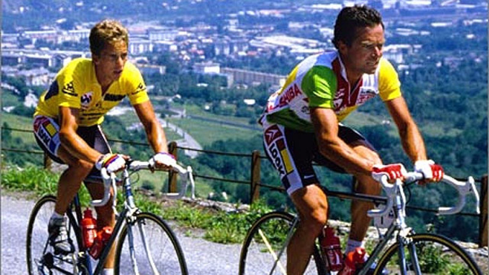 Hinault le devuelve el favor a Lemond en el 86