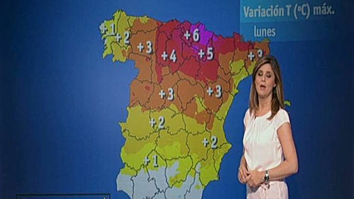 El tiempo - Media España rozará los 35º