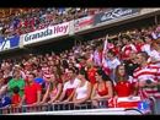 Telediario 1 - El Granada festeja su ascenso