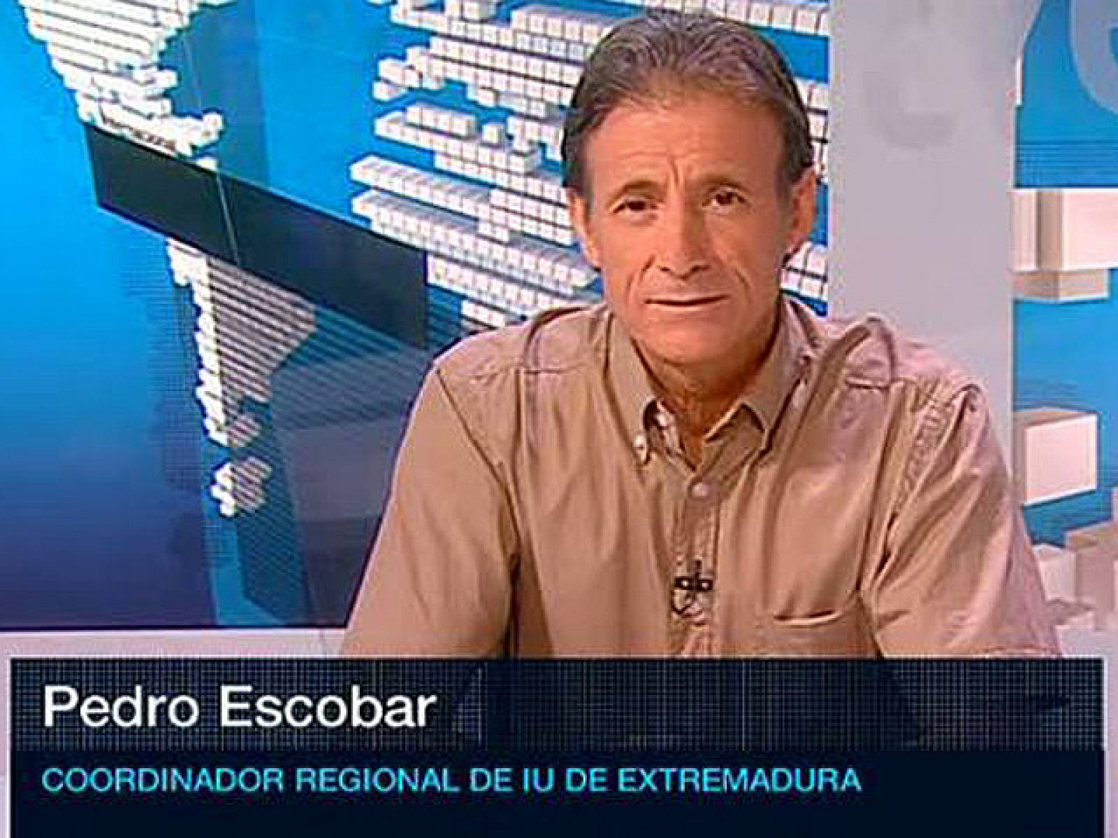 Escobar, IU Extremadura: "Había muchos vicios instalados"
