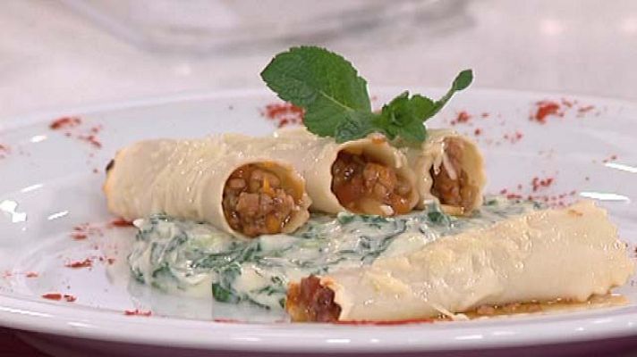 RTVE Cocina - Canelones rellenos de ternera