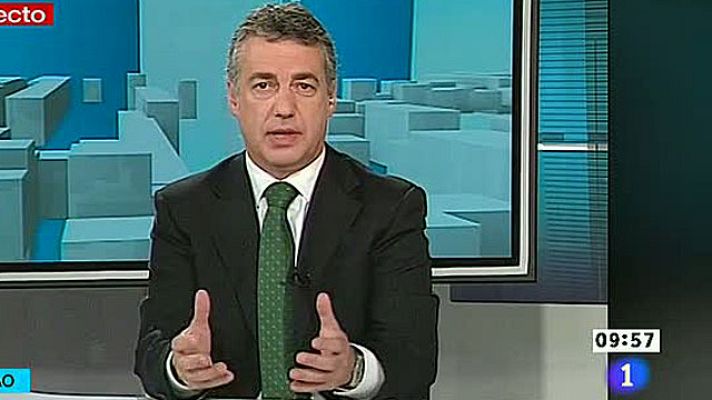 Los desayunos - Urkullu: "La expulsión de los escoltas debería haber sido consensuada con los demás partidos