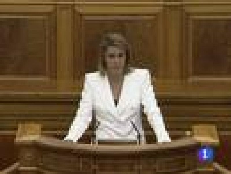 Dolores de Cospedal ha sido investida hoy como presidenta de Castilla-La Mancha 