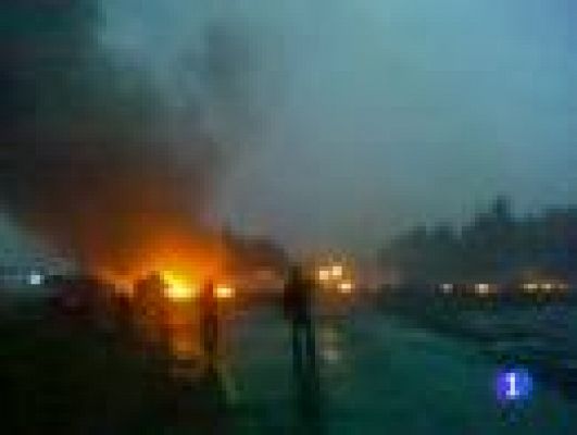 Telediario 1 - Accidente aéreo en Rusia