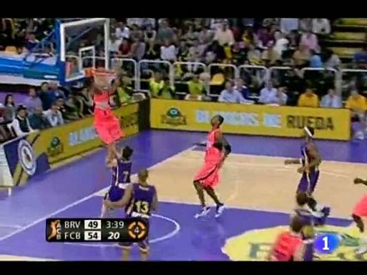 Telediario 1 - Las mejores jugadas de la ACB