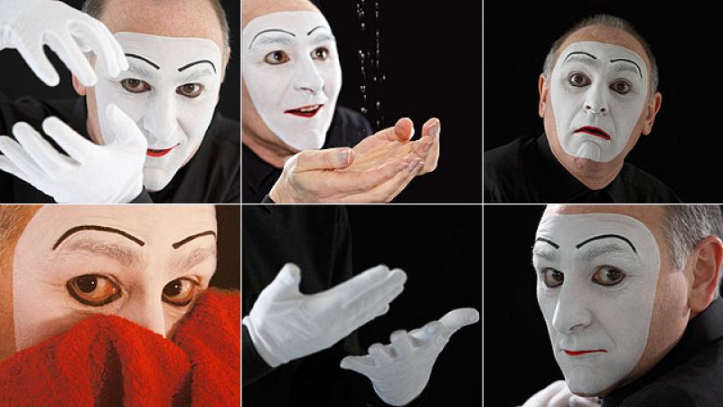  Montaje del espectáculo 'Hand Made' ('Hecho a Mano'), del mimo Carlos Martínez