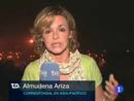 Telediario 1 - China libera a Weiwei