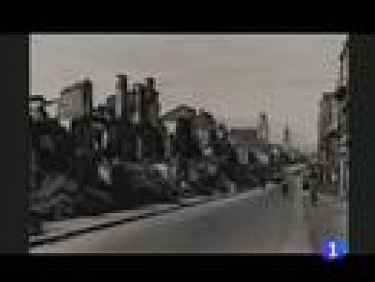 Telediario 1 - Aparecen 200 fotografías inéditas de Hitler y la invasión nazi de la URSS