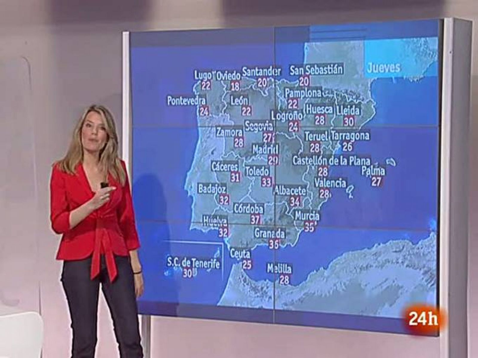 El tiempo: El Tiempo: Temperaturas en ligero descenso  | RTVE Play