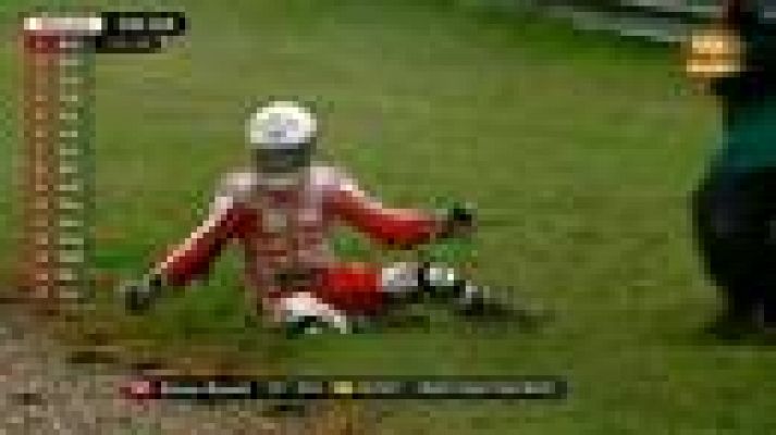  - Elena Rosell se va al suelo