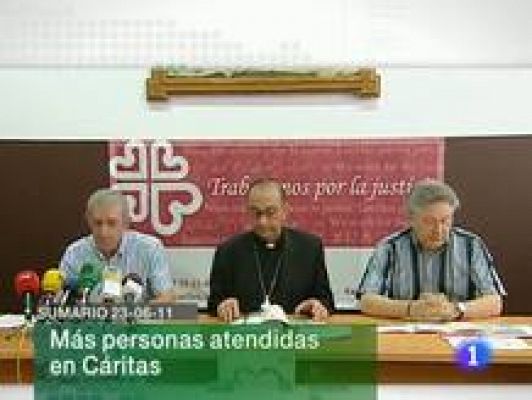 Informativo Telerioja - Telerioja en 2' - 23/06/11