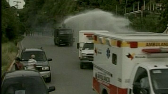 Telediario 1 - Motín en una cárcel en Venezuela