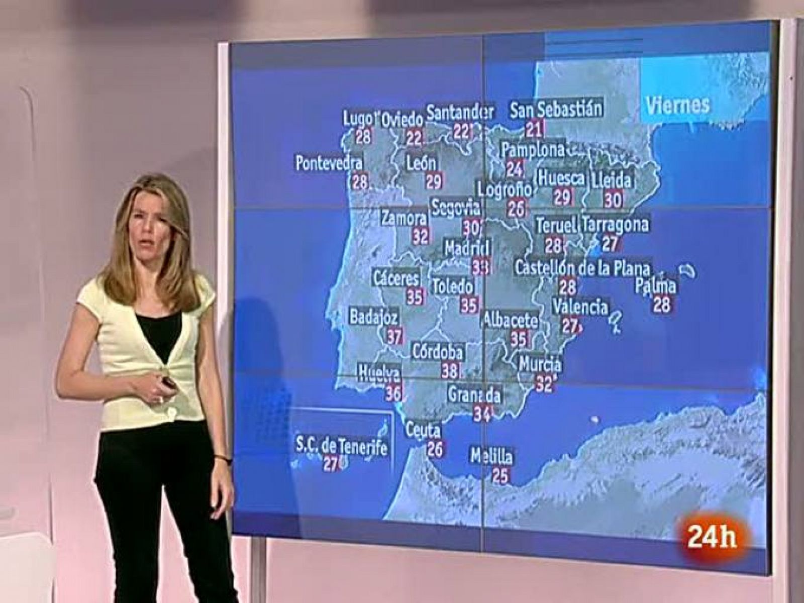 El tiempo: Temperaturas altas y levante fuerte en el Estrecho | RTVE Play