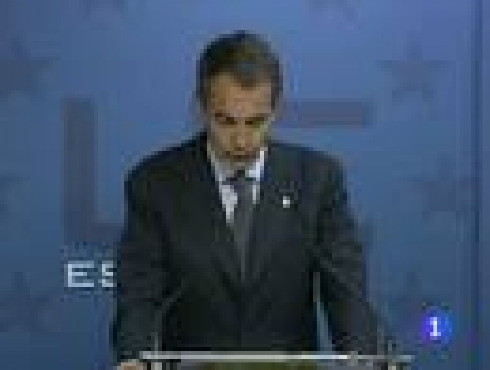 Telediario 1: Zapatero destaca el firme compromiso del consejo de Europa con el euro y su apuesta por la estabilidad | RTVE Play