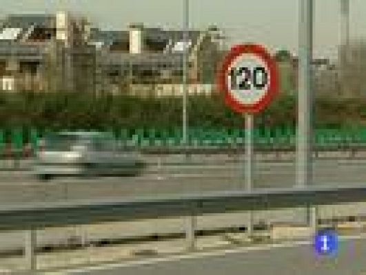 Telediario 1 - De nuevo a 120 KM/h