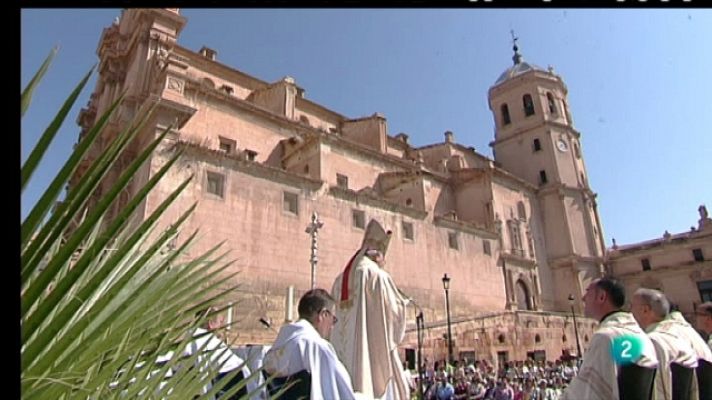 Lorca. Misa por los damnificados de