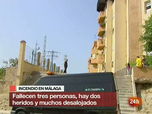  - Mueren tres miembros de una familia en un incendio en Vélez Málaga