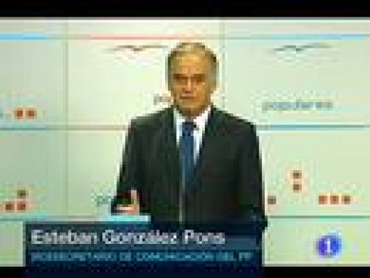 Telediario 1 - Pons, sobre Bildu