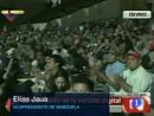 Telediario 1 - La salud de Chávez