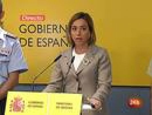 Telediario 1 - Chacón: "Es la misión más dura"