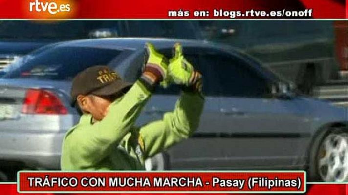 On Off - Agente de tráfico con mucha marcha