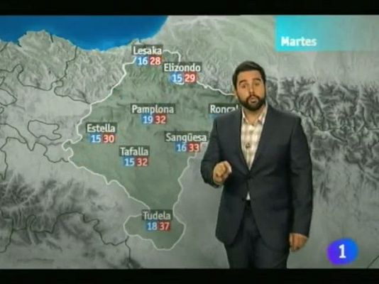 El tiempo en la Comunidad de Navarra - 27/06/11