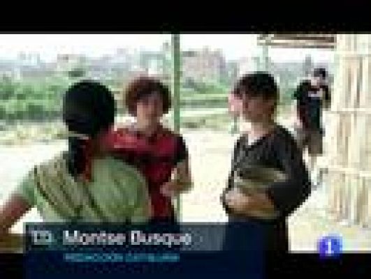 Telediario 1 - Rodaje de 'Canción de Katmandú'