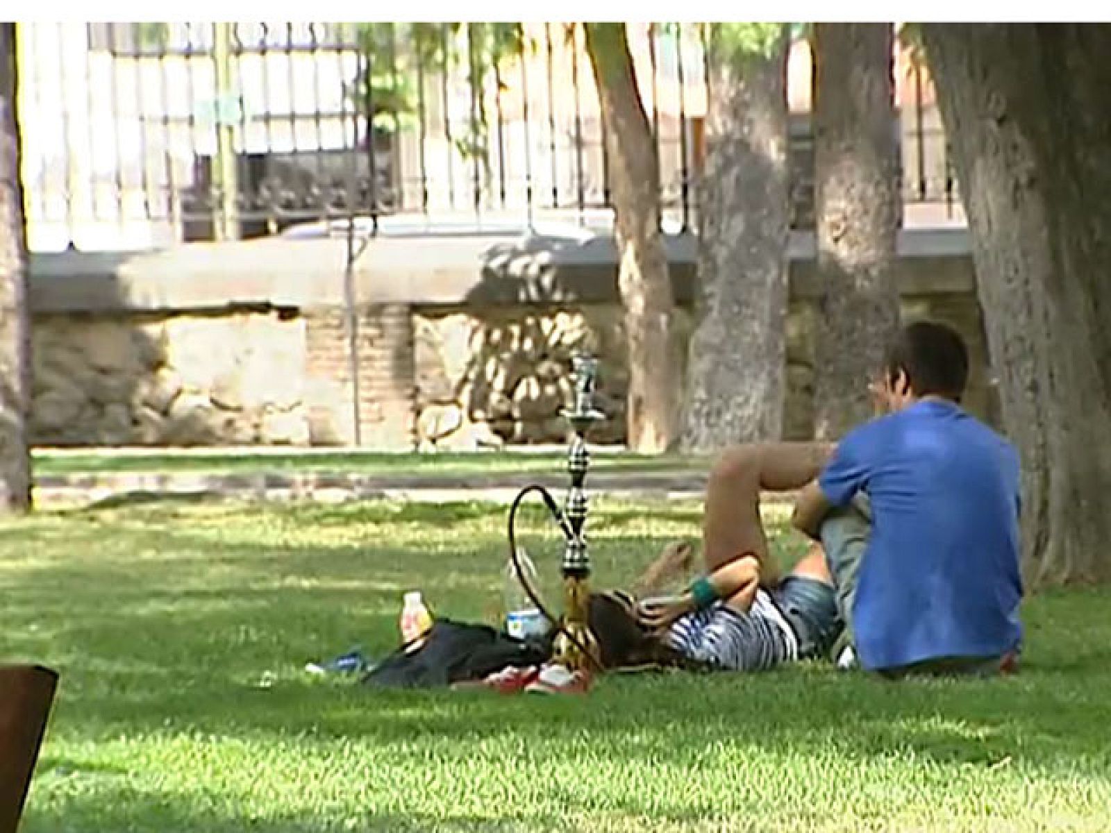 Las elevadas temperaturas han dejado las calles desiertas