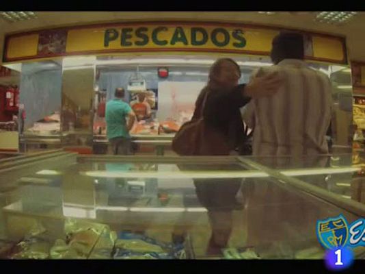 Telediario 1 - Del baloncesto, a la pescadería