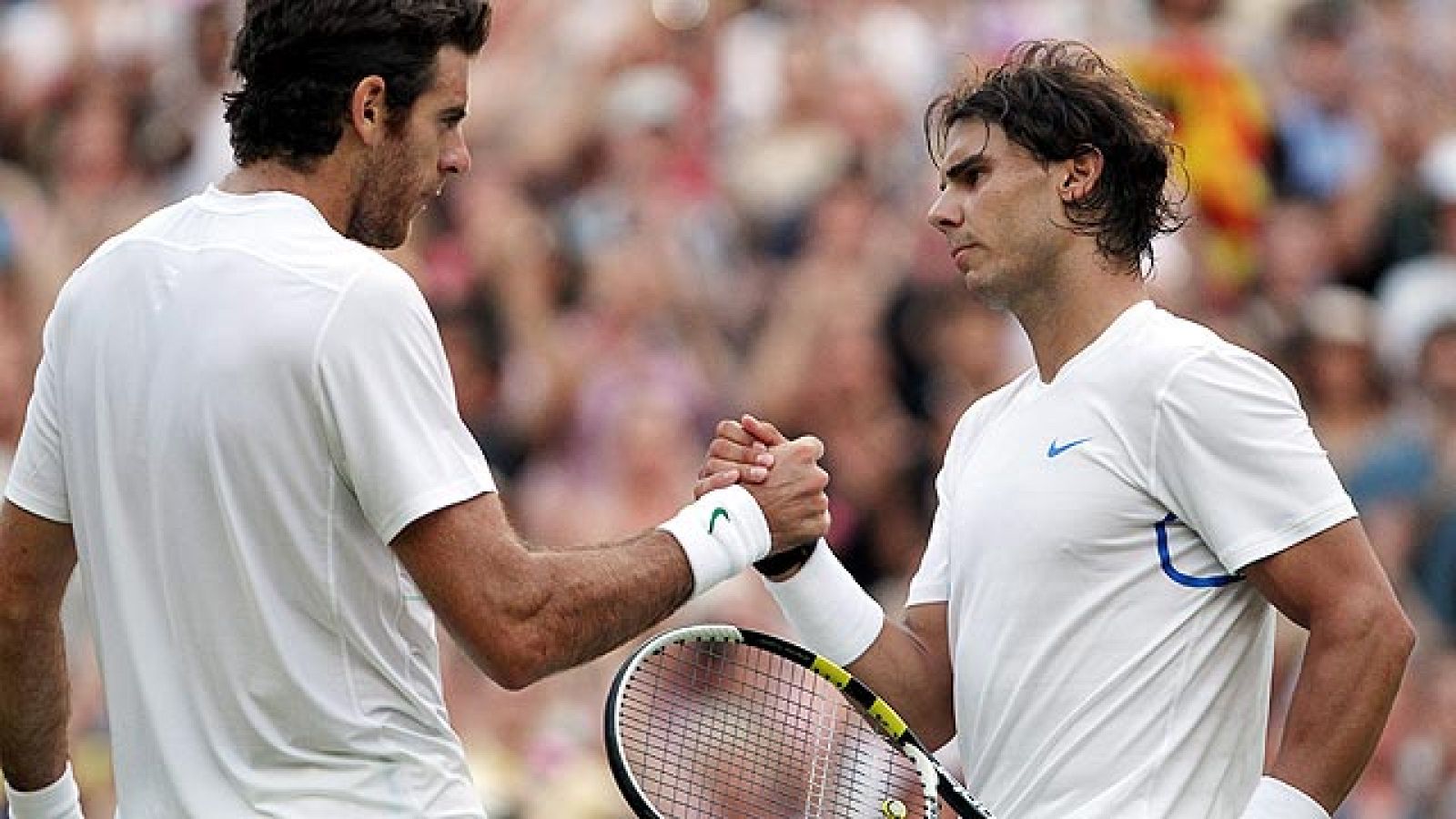 Nadal gana a Del Potro y pasa a cuartos