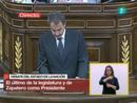 Debate sobre el Estado de la Nación - Zapatero: "El paro es inasumible"
