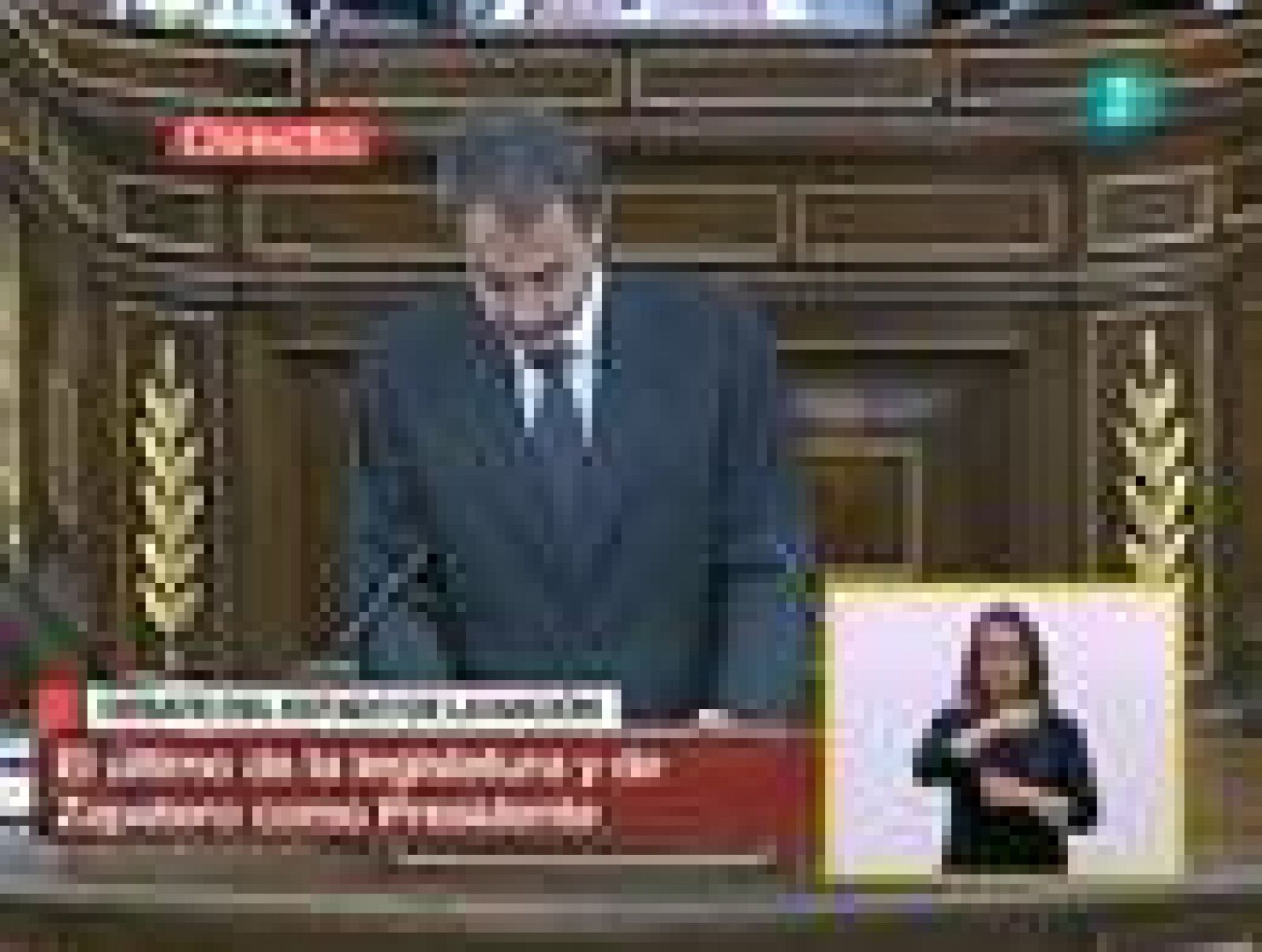 El presidente del Gobierno, José Luis Rodríguez Zapatero, ha dicho en su discurso durante el Debate sobre el Estado de la Nación, que "las magnitudes de desemplo son inasumibles" pero que no obstante "se observa el primer incremento interanual en el número total de horas trabajadas y en el empleo temporal", variables, asegura el presidente, que han anticipado la recuperación de la economía en otras épocas de crisis. "Son datos alentadores, pero insuficientes", ha matizado.