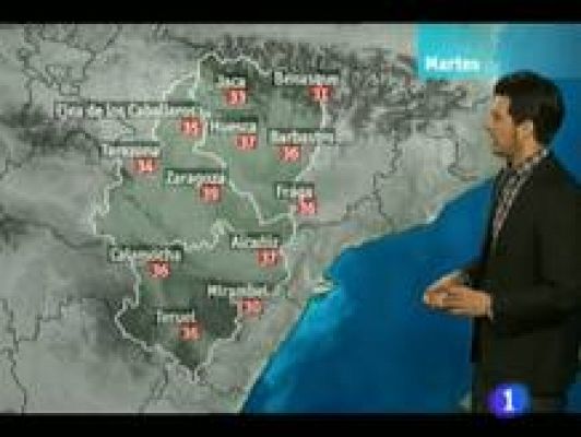 El tiempo en la Comunidad de Aragón - 28/06/11